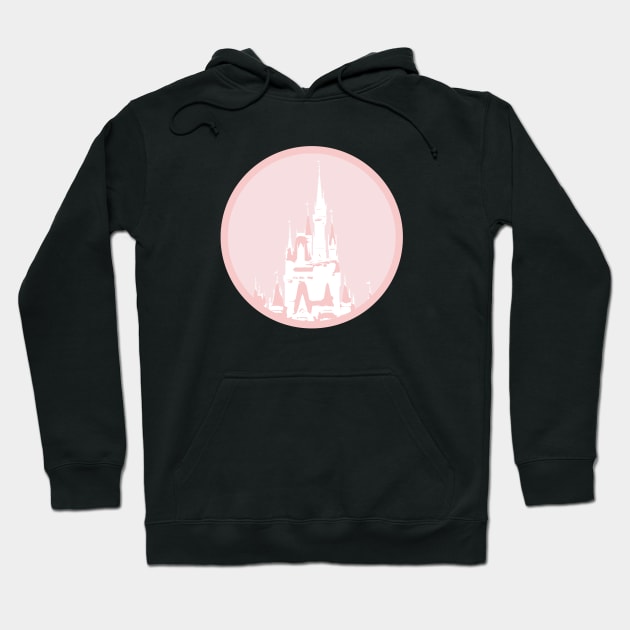 Millennial Pink Magic Castle Hoodie by FandomTrading